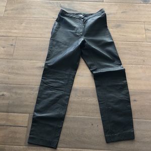 Vintage Espirit De Corp Leather pants